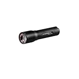 Ledlenser P7 Rechargeable Taschenlampe | 2017 Gen 1 | LED wiederaufladbar 1000 Lumen | Fokussierbare Strahlreichweite von 210 Metern | 18650 Batterie | 40 Stunden Leuchtdauer | Für Camping, Wander