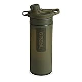 GRAYL GeoPress 710ml (24 oz) Trinkwasserfilter Flasche - Wasserfilter für Outdoor Wandern, Camping, Survival und Reis