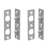 BASI | Bändersicherung 2er Set | Bandsicherung für Türen | Scharnierseitensicherung Türsicherung Aushebesicherung | mit Maueranker | 2 Stüc