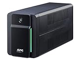 APC Back UPS BX – BX950MI-GR - unterbrechungsfreie Stromversorgung 950 VA mit Schuko Ausgängen, Batteriesicherung & Überspannungsschutz, Backup-Batterie mit AVR, Datensicherungsfunktio