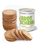 ration1 Dosenbrot Roggen-Mischbrot 1 x 350 g – vegan, laktosefrei & 10 Jahre haltbar – Brot in der Dose für Camping, Outdoor, Notfall & Langzeitnahrung