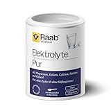 Raab Vitalfood® Elektrolyte Pur, 170g, vegan, mit Messlöffel, ohne Zucker und ohne Süßungsmittel, Perfekt für Sportler bei Flüssigkeitsverlus