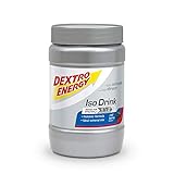 Isotonisches Sportgetränk Pulver von Dextro Energy / Red Berry Geschmack / 440g Isotonisches Pulver mit Elektrolyten / Für 11 Isotonische Geträ
