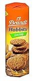 Brandt Hobbits kernig, 250 g - knackiger Vollkornkeks mit Haferflocken - ballaststoffreiches Gebäck für die ganze Familie - in praktischer Keksro