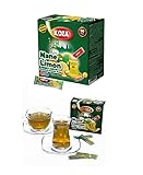 KOZA Minze Zitrone Instant Getränkepulver Stick einzeln Verpackt 50er Pack | Pulver für Heiß oder Kalt Getränk | Türkischer Tee | Ice Tea Pulver | Eistee | Früchtetee | Cay | Teepulver