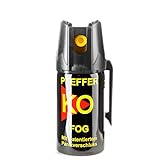 BALLISTOL 24450 Pfeffer-KO FOG 40ml Spray – Verteidigungsspray gegen Tiere – Abwehrspray – 4m Sprühw