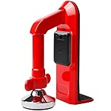 Türstopper Alarm, Door Jammer, Tragbare Türverriegelung Einbruchschutz Sicherheitsgerät für Zuhause, Hotel Reisen und persönlichen Schutz Einstellbares Türstopper mit Alarm 80db (Rot)