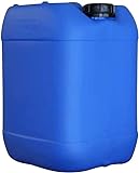 Getränke- und Wasserkanister | Lebensmittelecht BPA frei | Gastronomie Gewerbe Camping Wohnwagen | Robuste Qualität aus DE blau (30 Liter)
