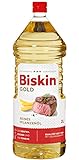 Biskin Gold Reines Pflanzenöl 4er Pack (4 x 2 l Flasche)