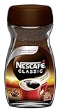 NESCAFÉ CLASSIC, löslicher Bohnenkaffee aus mitteldunkel gerösteten Kaffeebohnen, kräftiger Geschmack & intensives Aroma, koffeinhaltig, 1er Pack (1 x 200g)