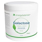 EnergyBalance reines D-Galactose Pulver – Zucker für’s Gehirn - Laktosefrei, Glutenfrei - Qualität aus der Schweiz - 500g