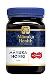 Manuka Health - Manuka Honig MGO 400+ (500g) - 100% Pur aus Neuseeland mit zertifiziertem Methylglyoxal Geh