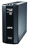 APC Back UPS PRO USV 900VA Leistung - BR900G-GR - inkl. 150.000 Euro Geräteschutzversicherung (5-Schuko Ausgänge, Stromsparfunktion, Multifunktionsdisplay)