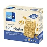 Kölln Knusprige Haferkekse - 10 Stück à 20 g, 8er Pack (8x 200 g)