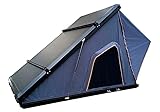 Hartschalen Autodachzelt Diagonal für 2 Personen 132 x 212 x160 cm (BLH) inklusive Leiter für Auto PKW Outdoor Reisen Camping Survival Touring Ausflug