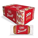 Lotus Biscoff | Orginal Karamellisierter Keks | 300 Einzeln Verpackte Kekse | Einzigartiger Knuspriger Geschmack | Vegan | Kein Zusatz von Aromen oder Farbstoffen | 1.875 kg (1er Pack)