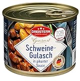 Dreistern Gourmet Schweinegulasch in der 500 Gramm Konservendos