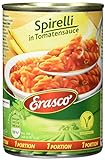 Erasco Spirelli in Tomatensauce, 3er Pack (3 x 400 g)