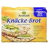 Alnatura Bio Knäckebrot Roggen und Dinkel, 250 g