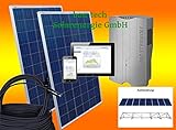 2000Watt Solaranlage Photovoltaikanlage Eigenverbrauch Plug & Play für Steckdose mit Aufständerung