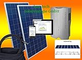 2000Watt Solaranlage Photovoltaikanlage Eigenverbrauch Plug & Play für Steckdose mit Aufständerung