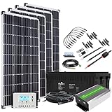 Offgridtec© Autark XXL-Master 600W Solar - 2000W AC Leistung 234Ah AGM Akku 12V 230V