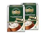 Jacobs Professional Cappuccino Sticks, Instant Kaffee in praktischen Tassenportionen, 2 x 84 Sticks à 11g, Vorratspac