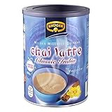 Krüger Chai Latte Classic India Vanille-Zimt, Milchtee, Teepulver, Instant Tee, 450 g, 18 Portionen, 8971