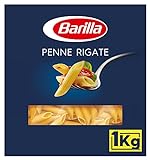 Barilla Pasta Nudeln Klassische Penne Rigate n.73 aus hochwertigem Hartweizen immer al dente 1 kg