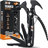 Geschenke für Männer, Vatertagsgeschenk, BIIB 12 in 1 Multitool Camping Zubehör Gadgets für Männer Geschenke für Papa, Männertag Geschenke zum Vatertag Papa Geschenk, Weihnachtsgeschenke für Männer