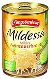 Hengstenberg Mildessa Weinsauerkraut 4 Portionen, 12er Pack (12 x 580 ml Dose)