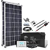 Offgridtec® Autark XL-Master 300W Solar - 1500W AC Leistung 154Ah AGM Akku