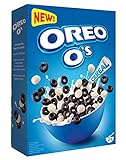 Oreo O's Cereal 350 g, Oreo Cerealien mit Kakao- und Vanillegeschmack, Oreo Cereal als Frühstück oder Snack zwischendurch, enthält Vitamine und Eis