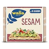 Wasa Knäckebrot Sesam, 12er Pack (12 x 200g)