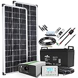 Offgridtec® Autark M-Master 200W Solar - 1000W AC Leistung 122Ah AGM Akku