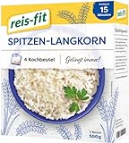 Reis-Fit Spitzen-Langkorn Reis im Kochbeutel, 4 Beutel 500 g